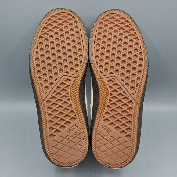 New Vans x Quasi Skateboards Gilbert Crockett High Decon Cream Canvas Brown Mens - Picture 9 of 11